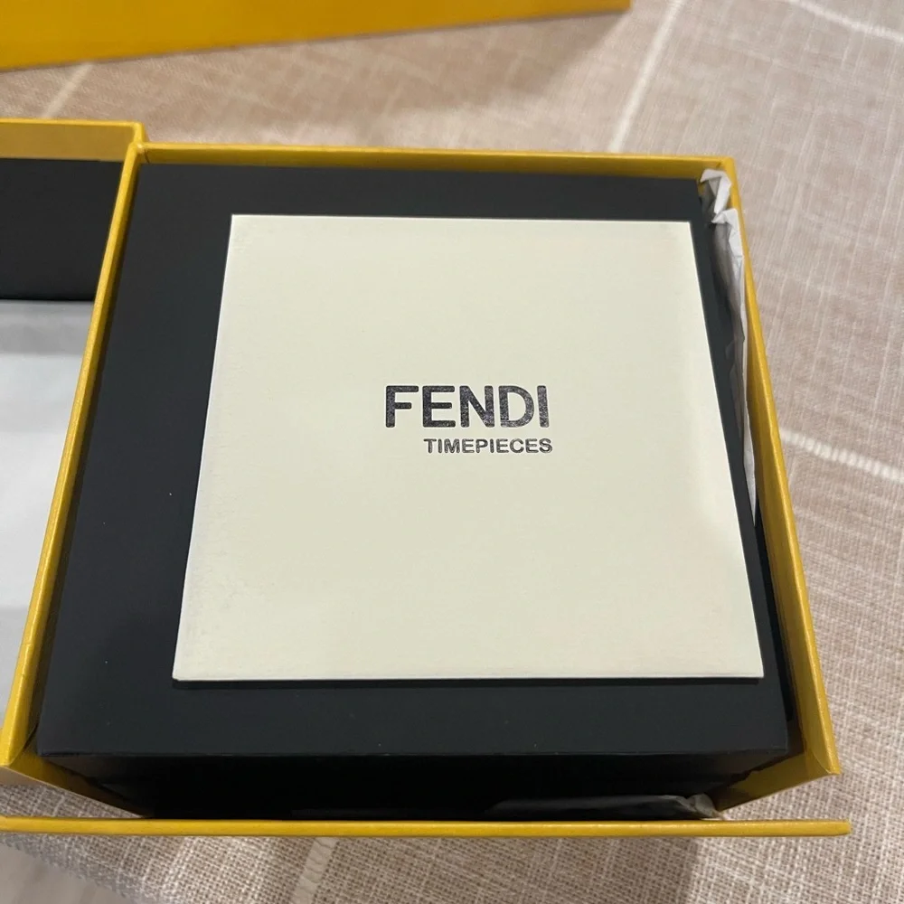 Brand new Fendi box and bag from a watch that was purchased. - Picture 6 of 7